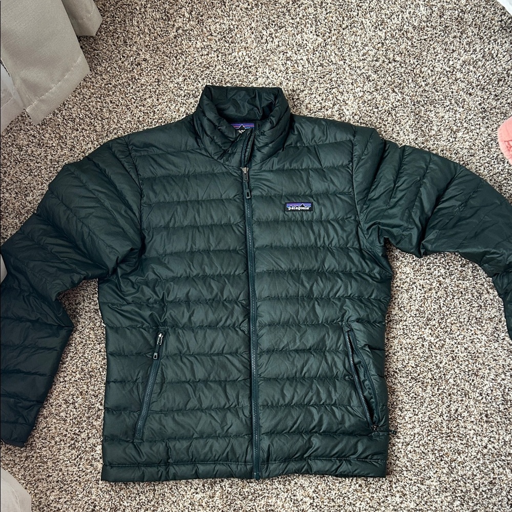 Patagonia Men's Forest Green Puffer Jacket